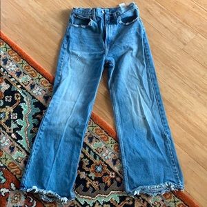Abercrombie Annie Wide Leg Jeans